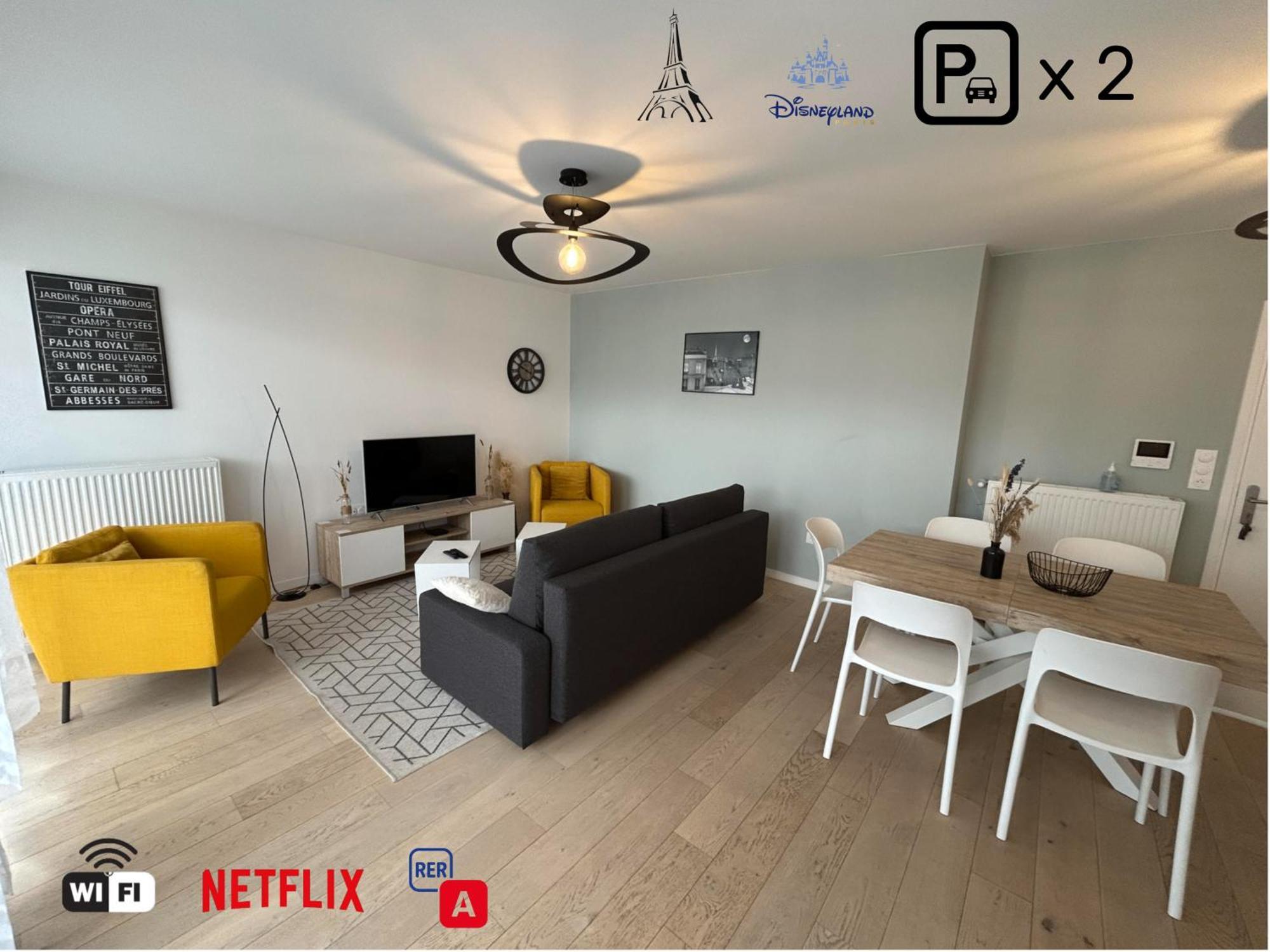 Appartement Le Repaire De Mickey à Chessy  Extérieur photo